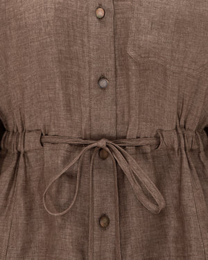 Women Carla Drawstring Tied Shirt
