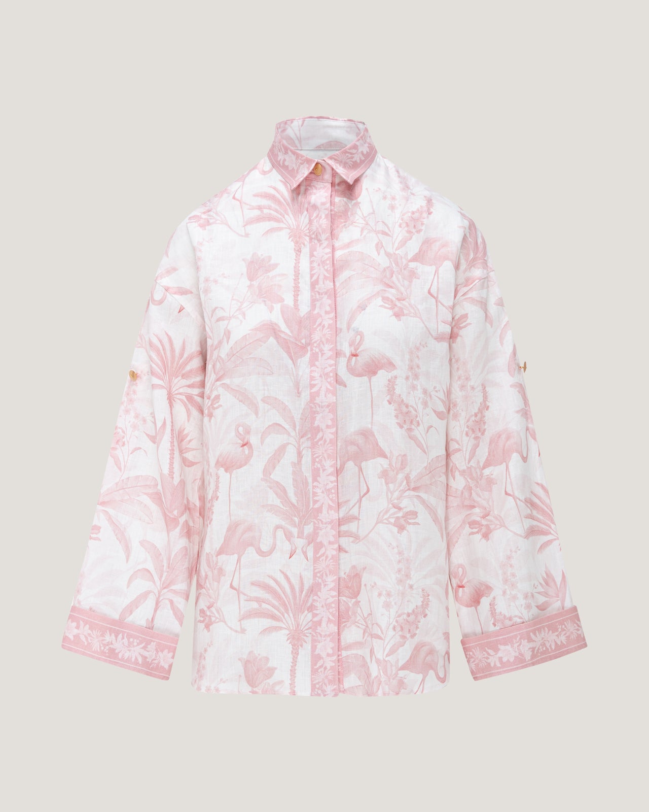 Women Jamila Border Printed Shirt