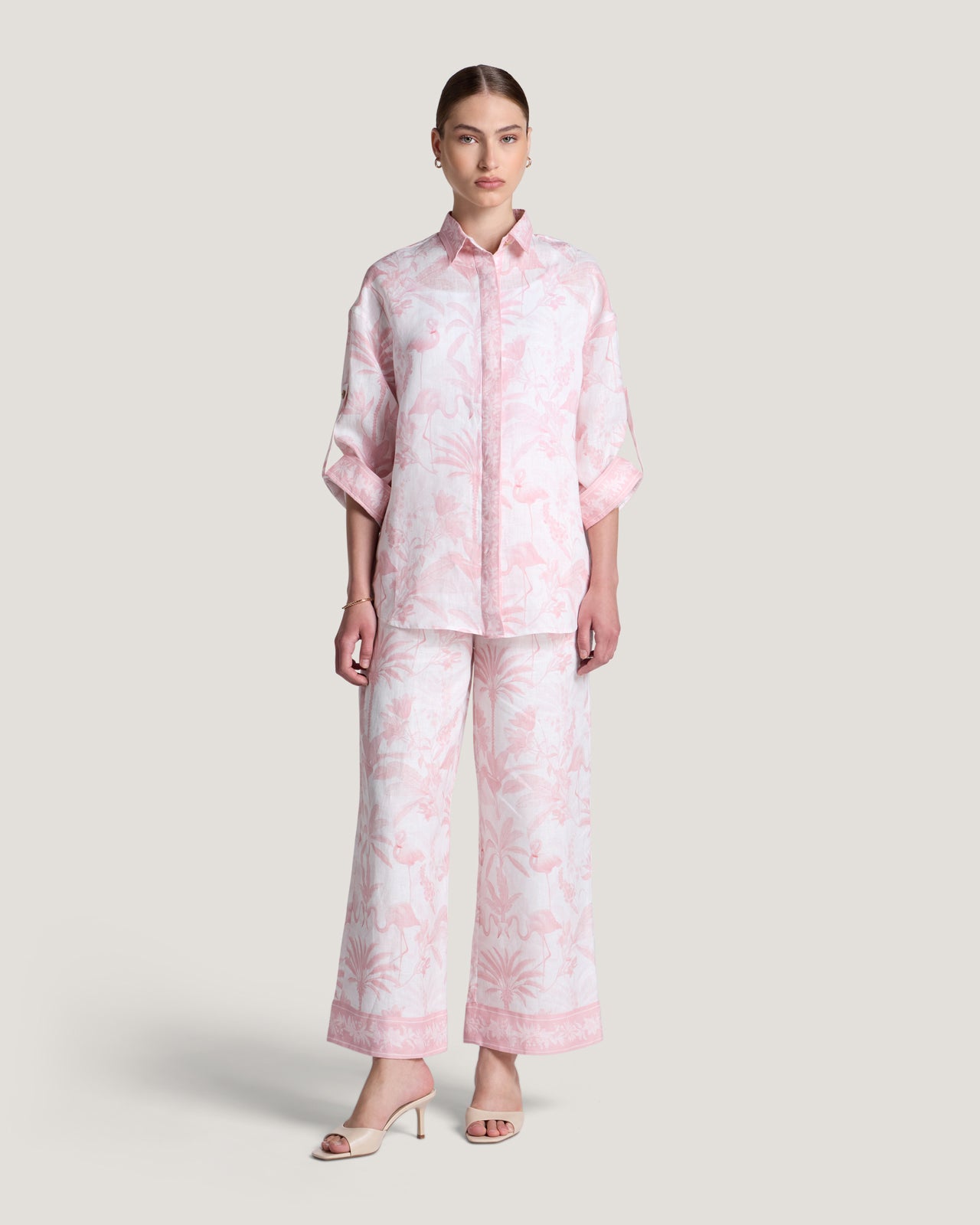 Women Jamila Border Printed Shirt