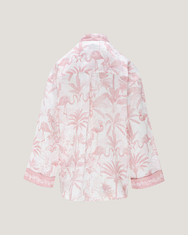 Women Jamila Border Printed Shirt