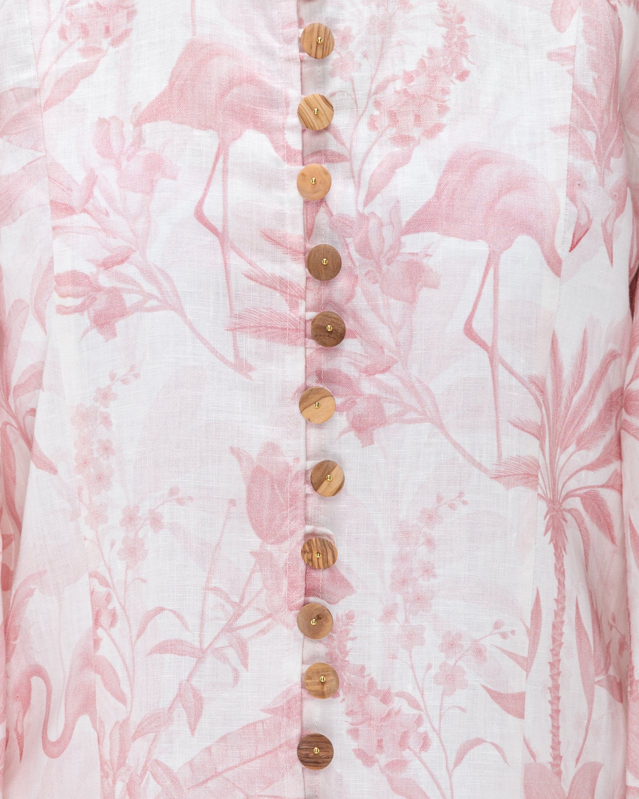 Women Nadine Printed Button Down Blouse