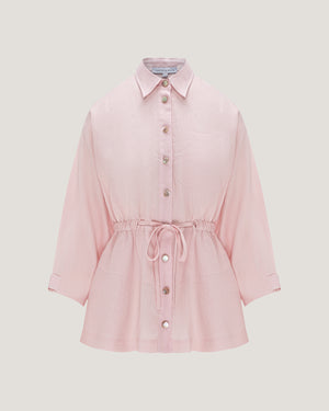 Women Carla Drawstring Tied Shirt