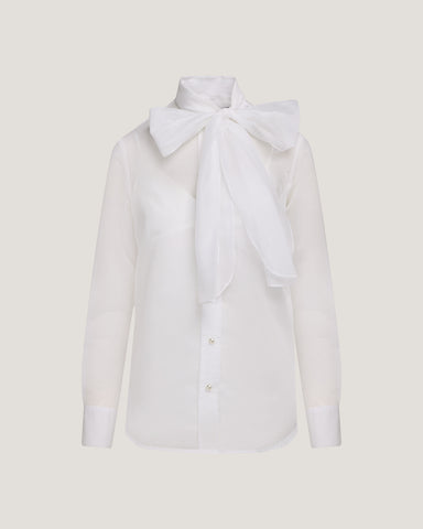 Women Milena Tie Neck Blouse