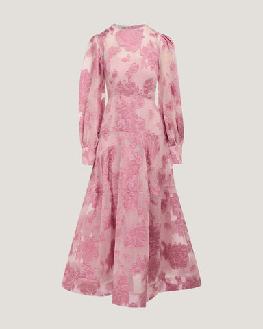 Women Yara Jacquard Maxi Dress