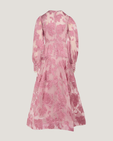Women Yara Jacquard Maxi Dress