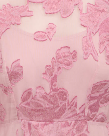 Women Yara Jacquard Maxi Dress