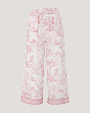 Women Jamila Border Printed Trousers