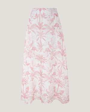 Women Clara Printed Classic Flared Skirt