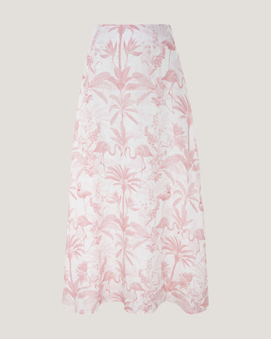 Women Clara Printed Classic Flared Skirt
