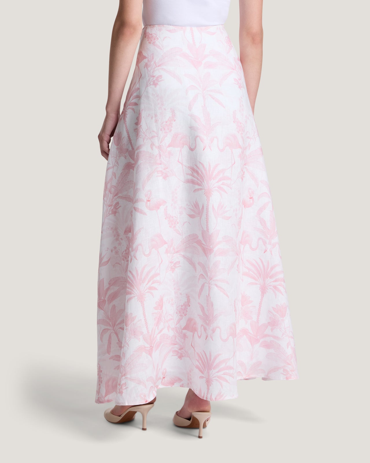 Women Clara Printed Classic Flared Skirt