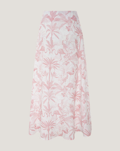 Women Clara Printed Classic Flared Skirt