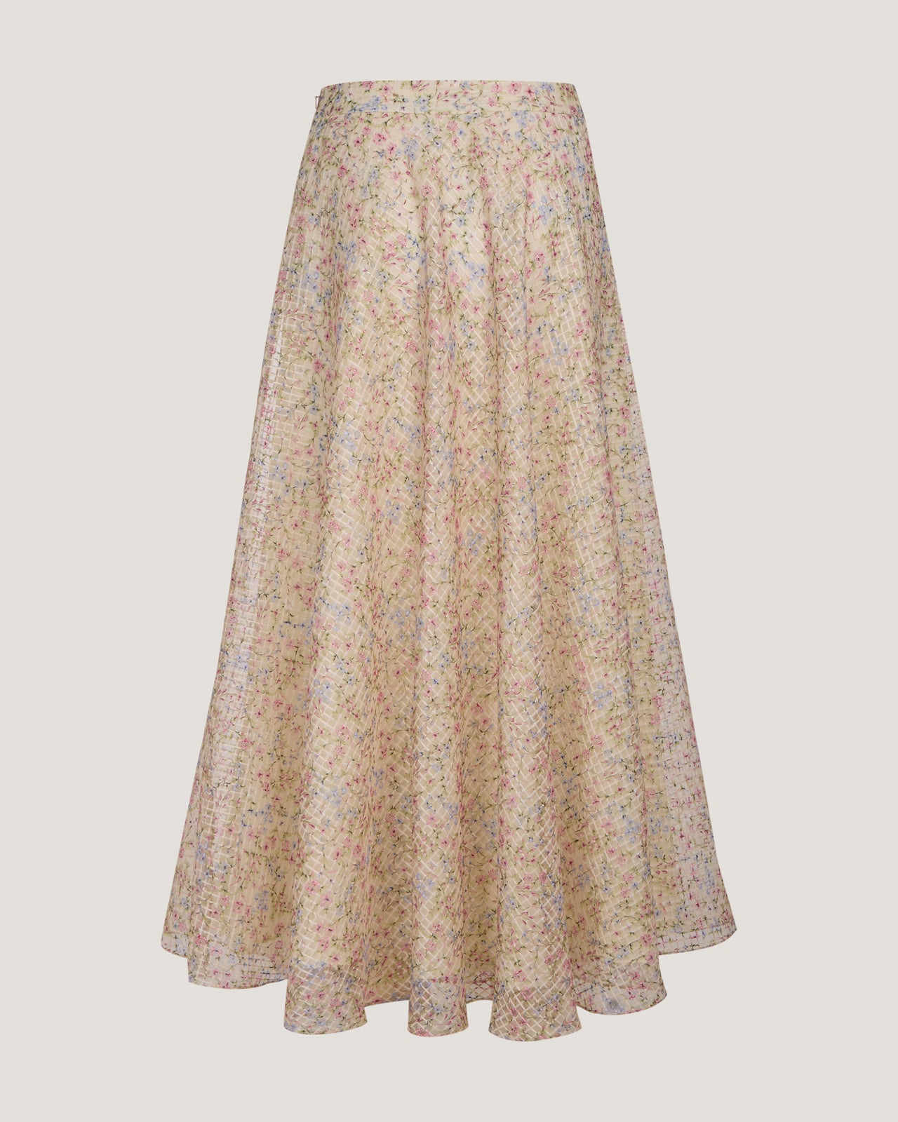 Women Alaia Flared Printed Skirt