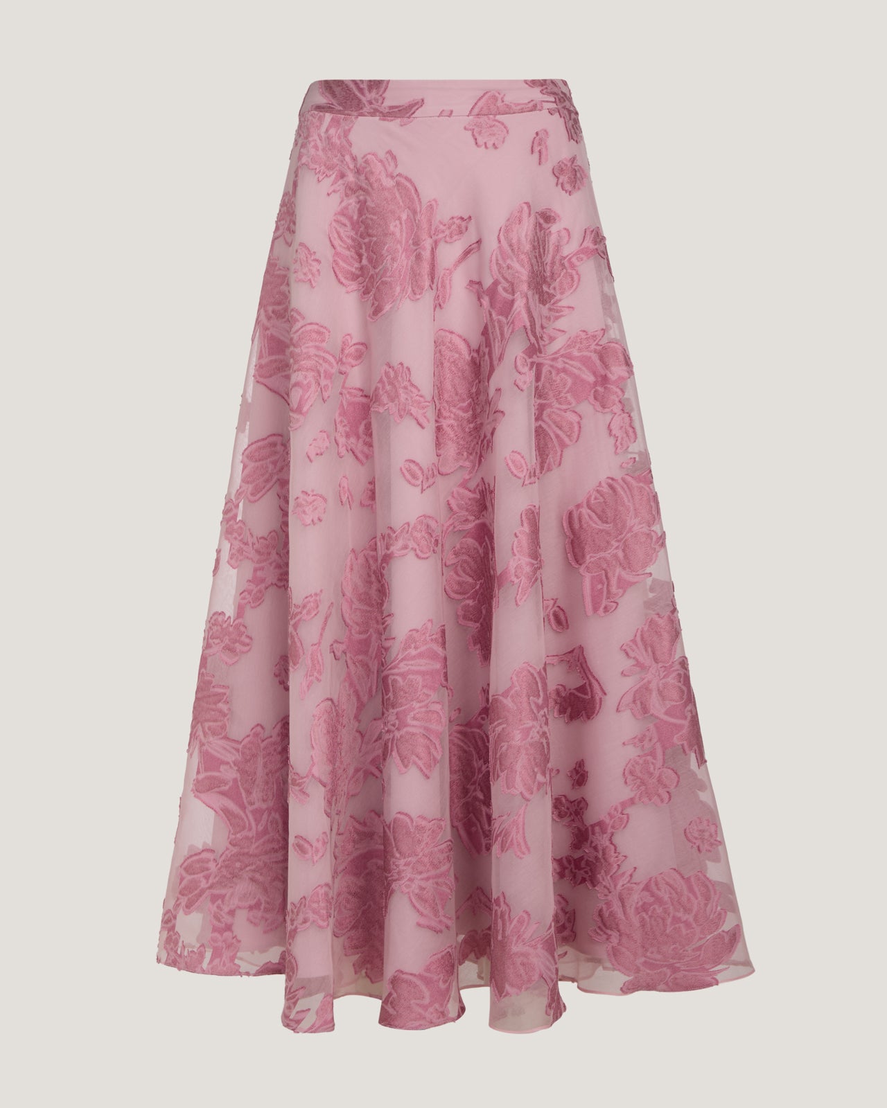 Women Alaia Flared Jacquard Skirt