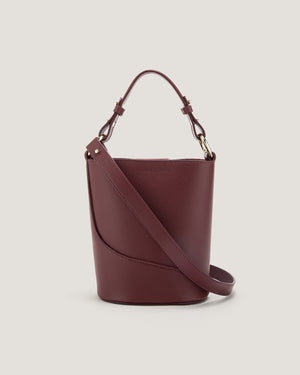 Leather Bucket Bag