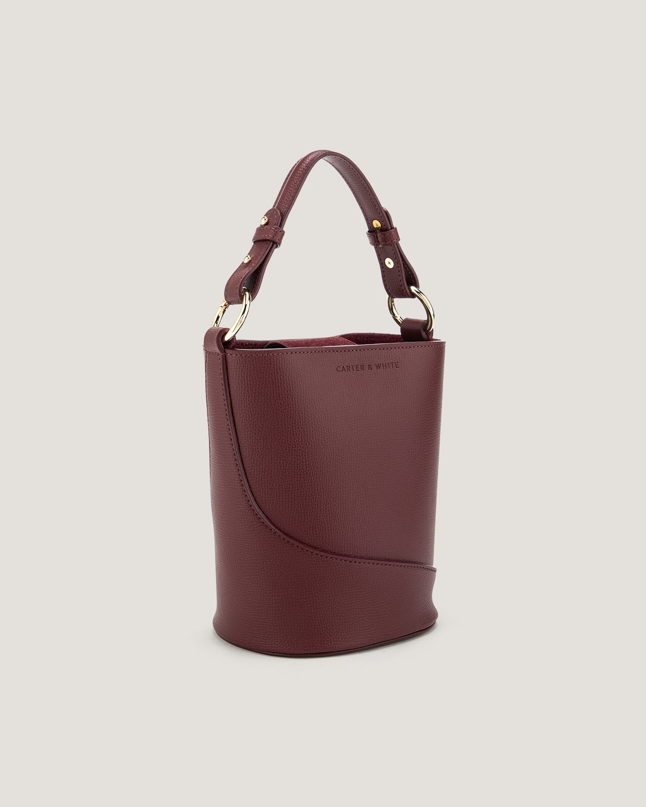 Leather Bucket Bag