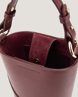 Leather Bucket Bag