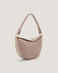 Leather Half Moon Bag