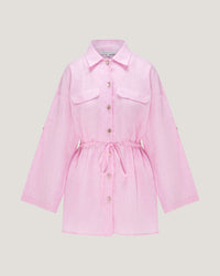 Daria Drawstring Dropped Shoulder Shirt