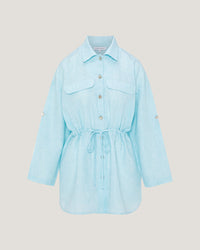 Daria Drawstring Dropped Shoulder Shirt