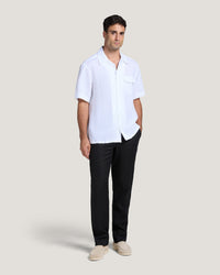 Marwan Short Sleeve Linen Shirt
