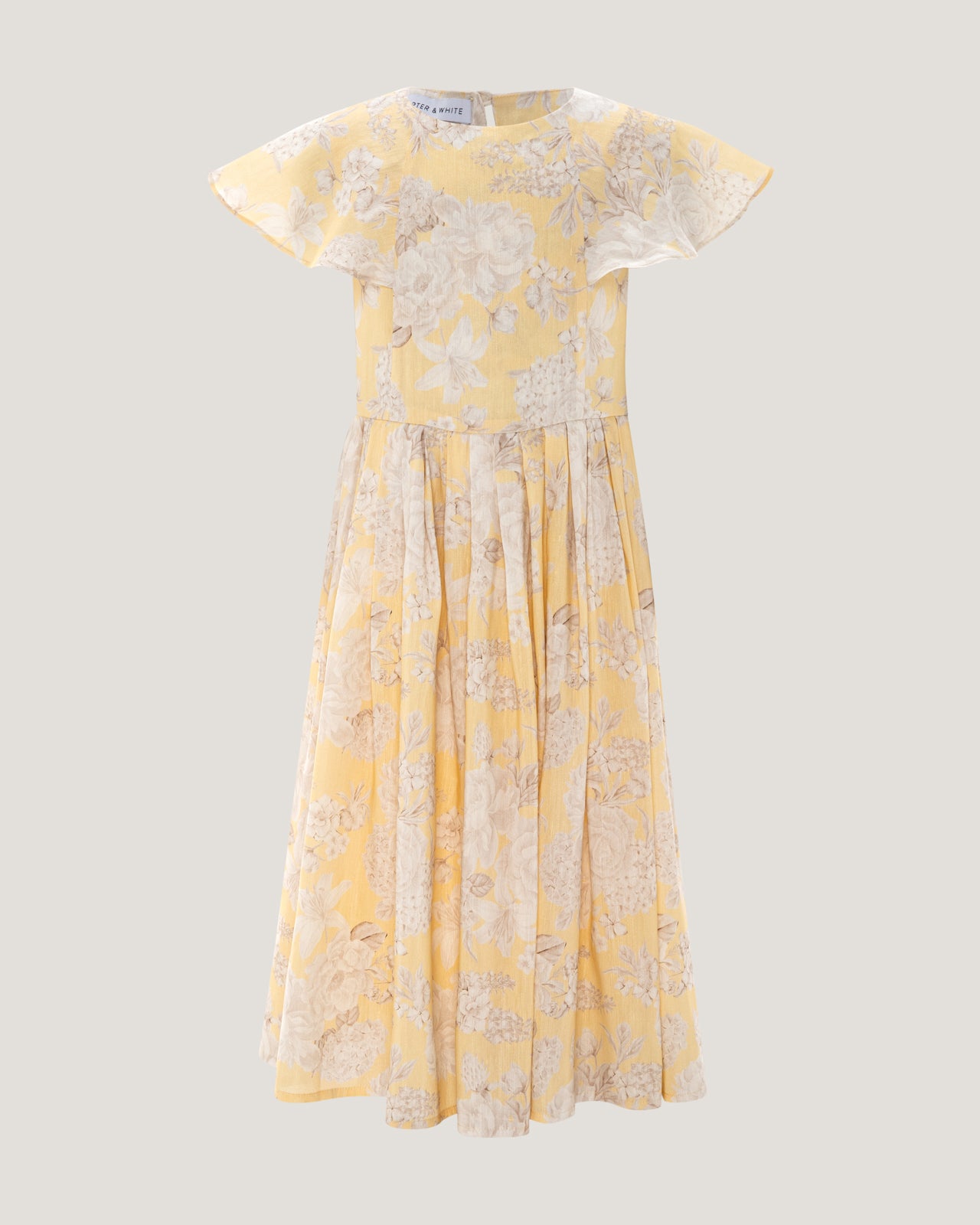 Girls Millie Pleated Printed Dress
