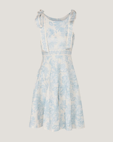 Girls Rory Ribbon Printed Dress