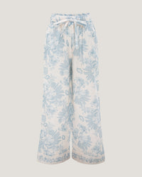 Girls Rosie Border Printed Trousers