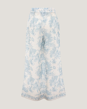 Girls Rosie Border Printed Trousers