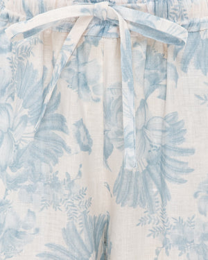 Girls Rosie Border Printed Trousers