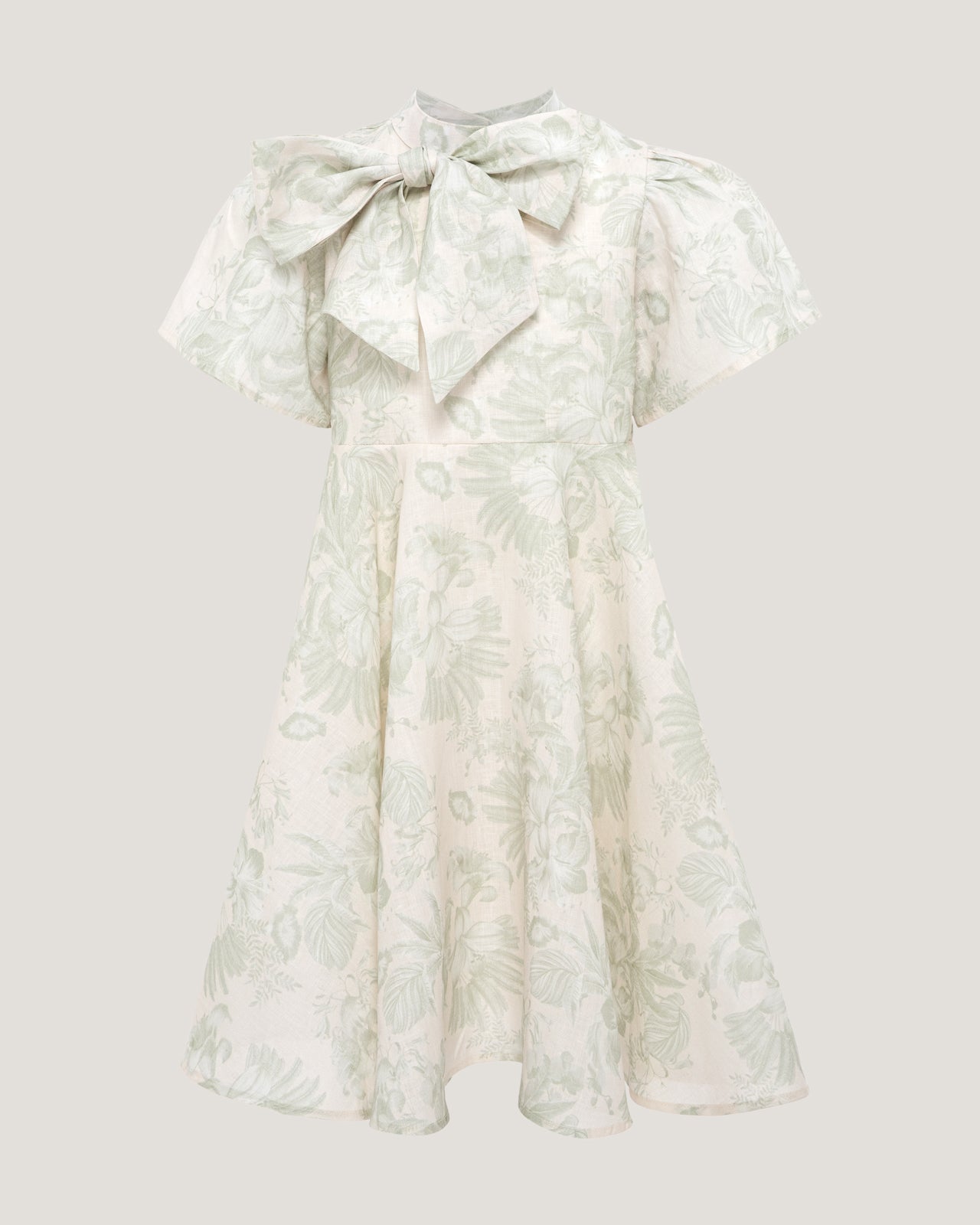 Girls Front Bow Dress