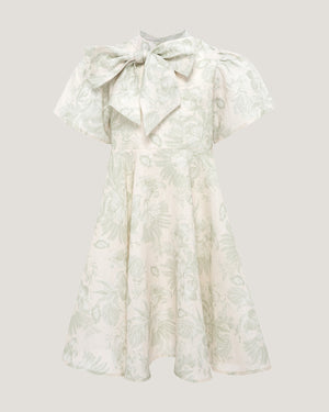 Girls Front Bow Dress