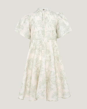 Girls Front Bow Dress