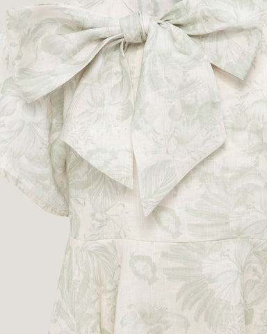 Girls Front Bow Dress