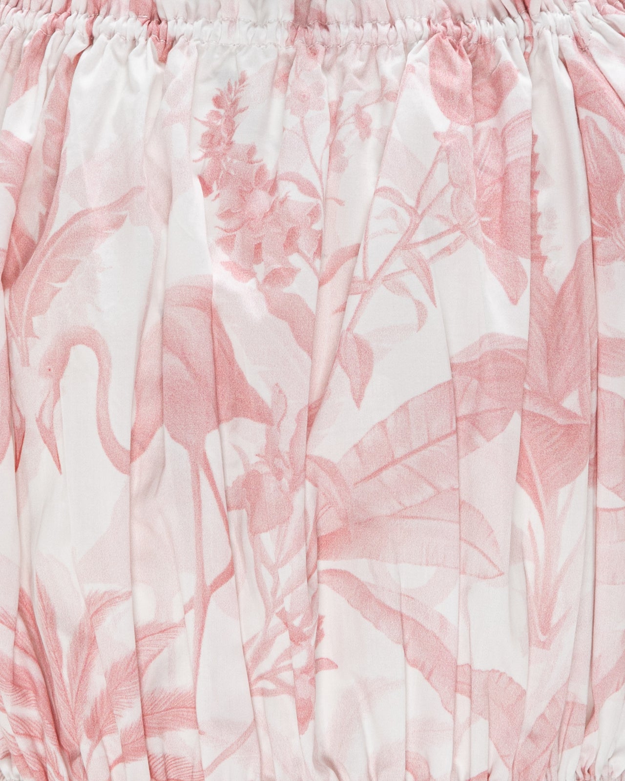 Girls Regina Elasticated Detail Printed Blouse