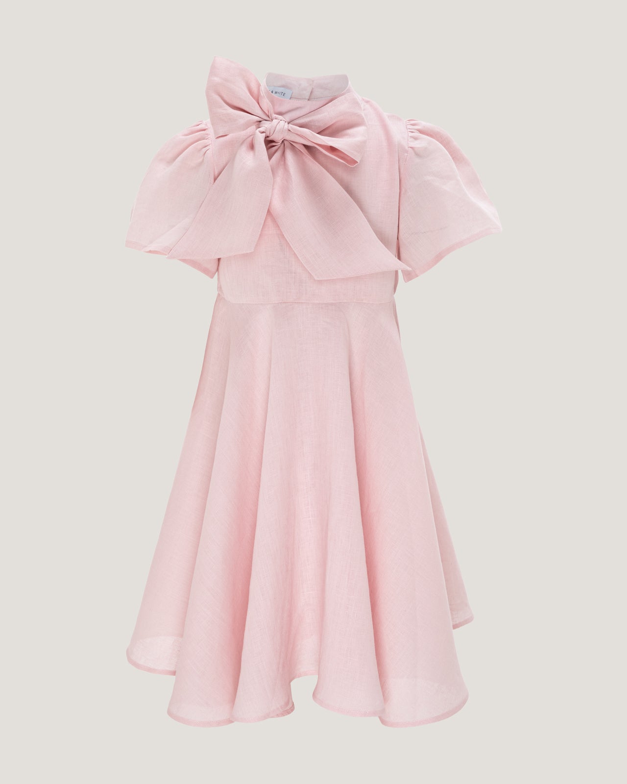 Girls Front Bow Dress