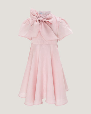 Girls Front Bow Dress