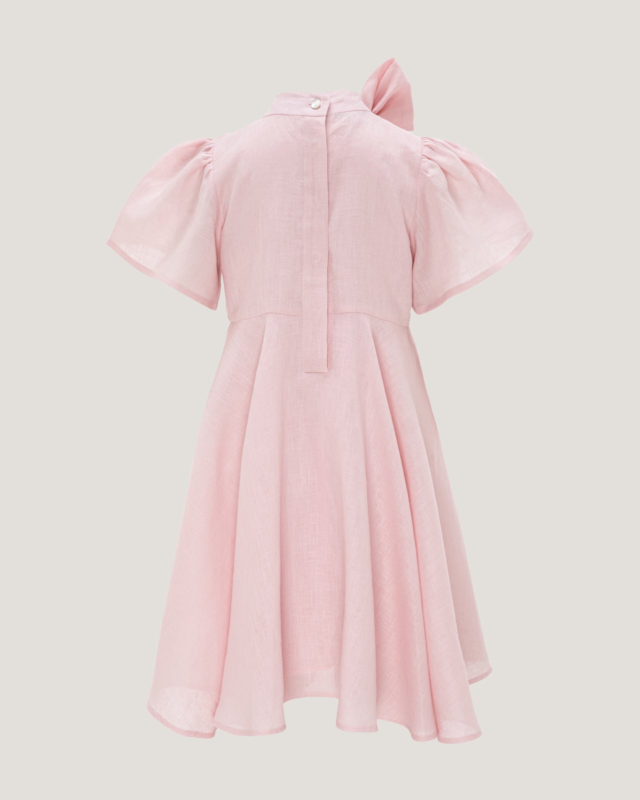 Girls Front Bow Dress