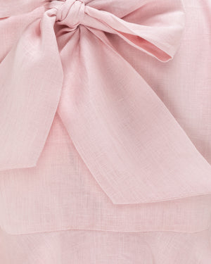 Girls Front Bow Dress