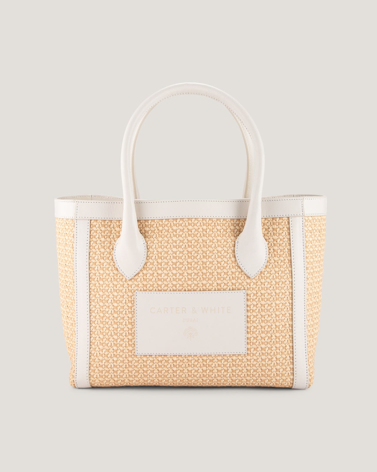 Women Helene Structured Totebag White – Carter & White
