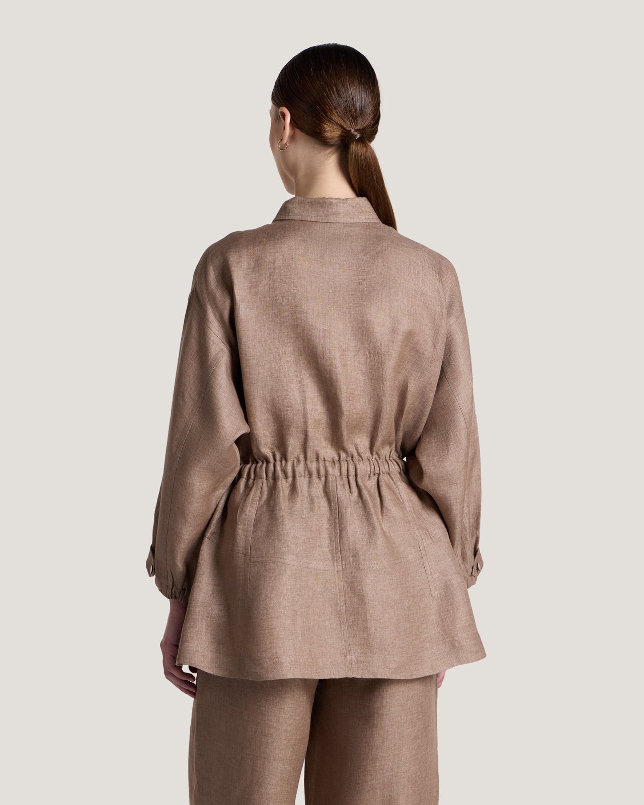 Women Carla Drawstring Tied Shirt