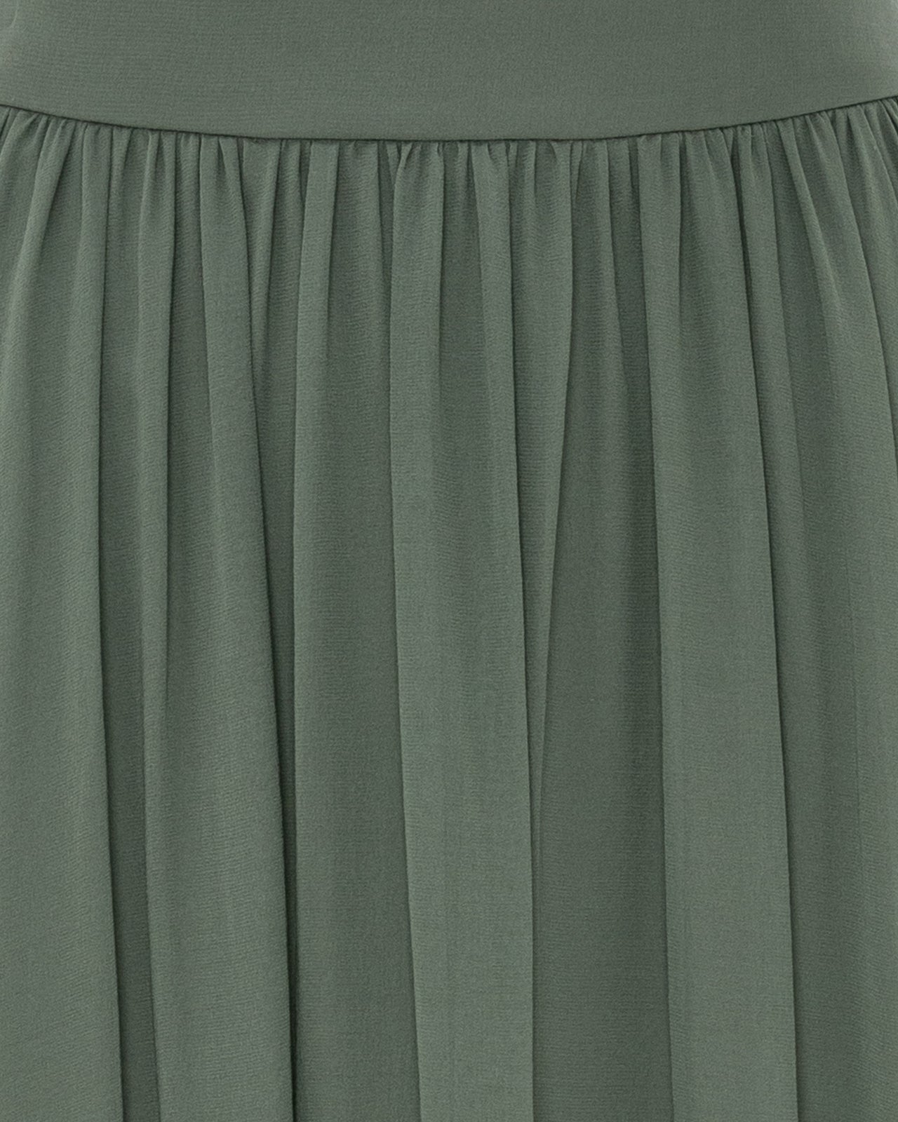 Women Lucy Gathered Silk Skirt