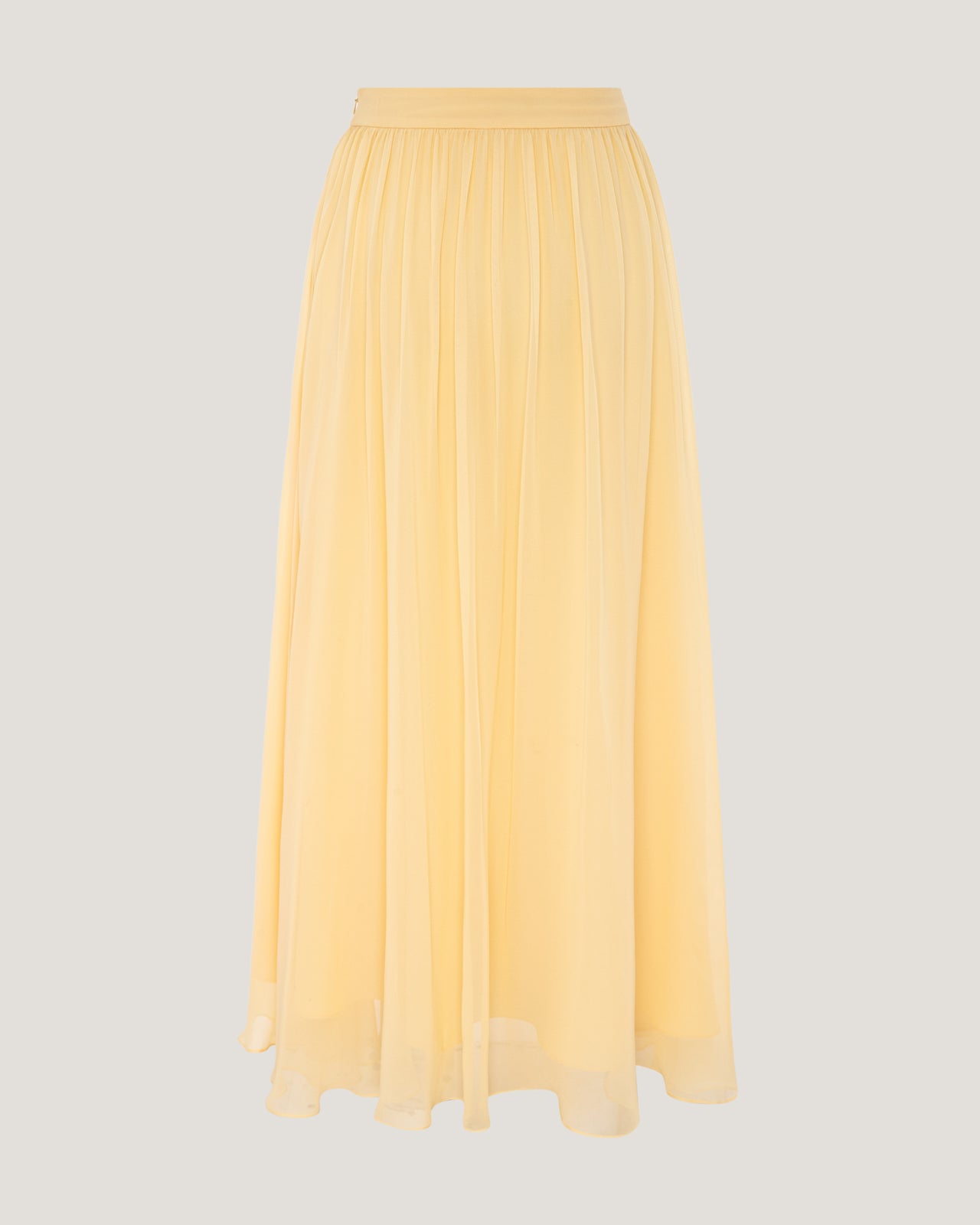 Women Lucy Gathered Silk Skirt