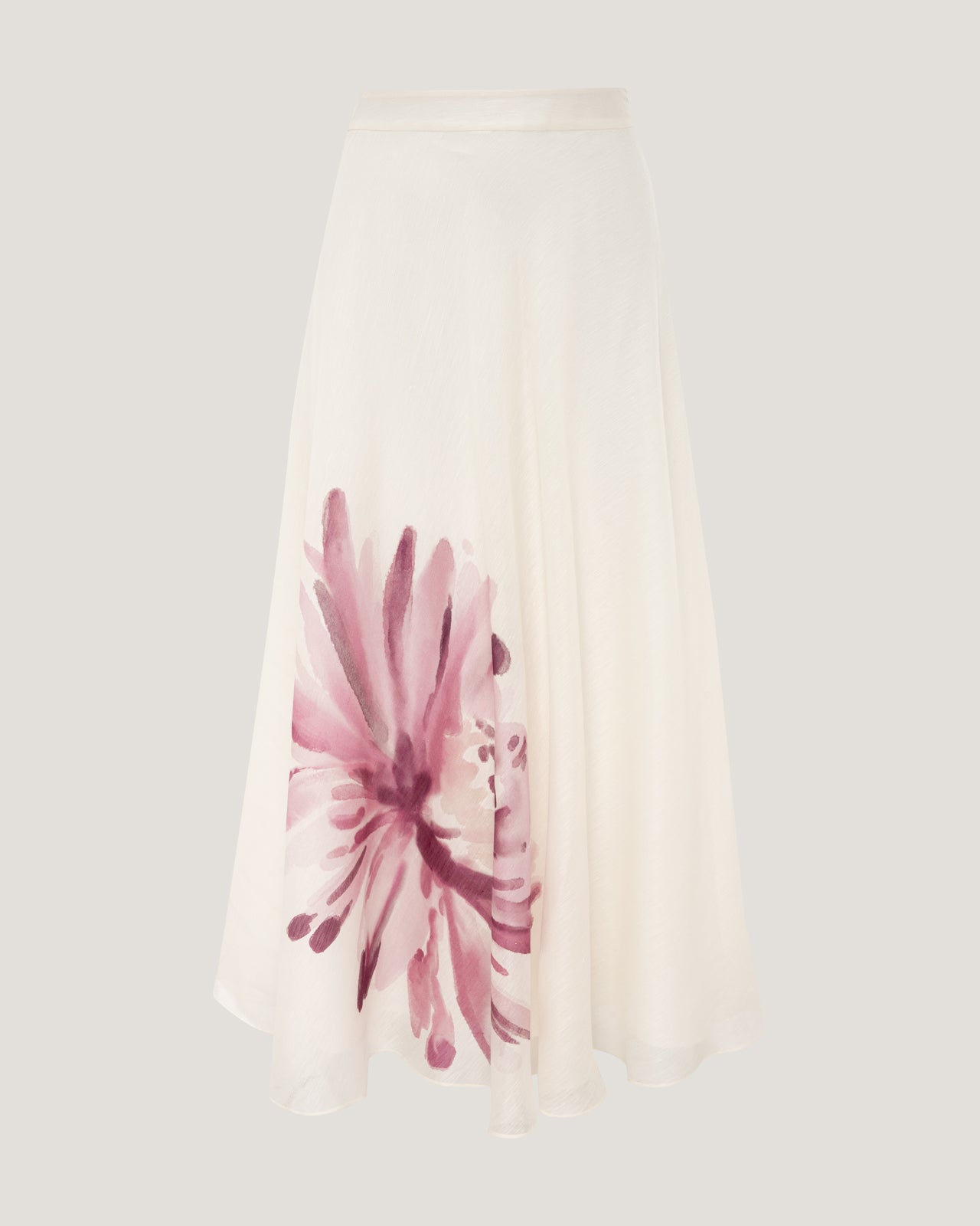 Women Alaia Flared Printed Skirt