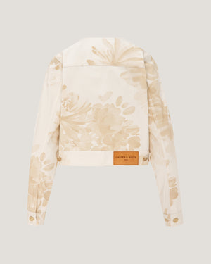 Women Zoe Denim Printed Jacket