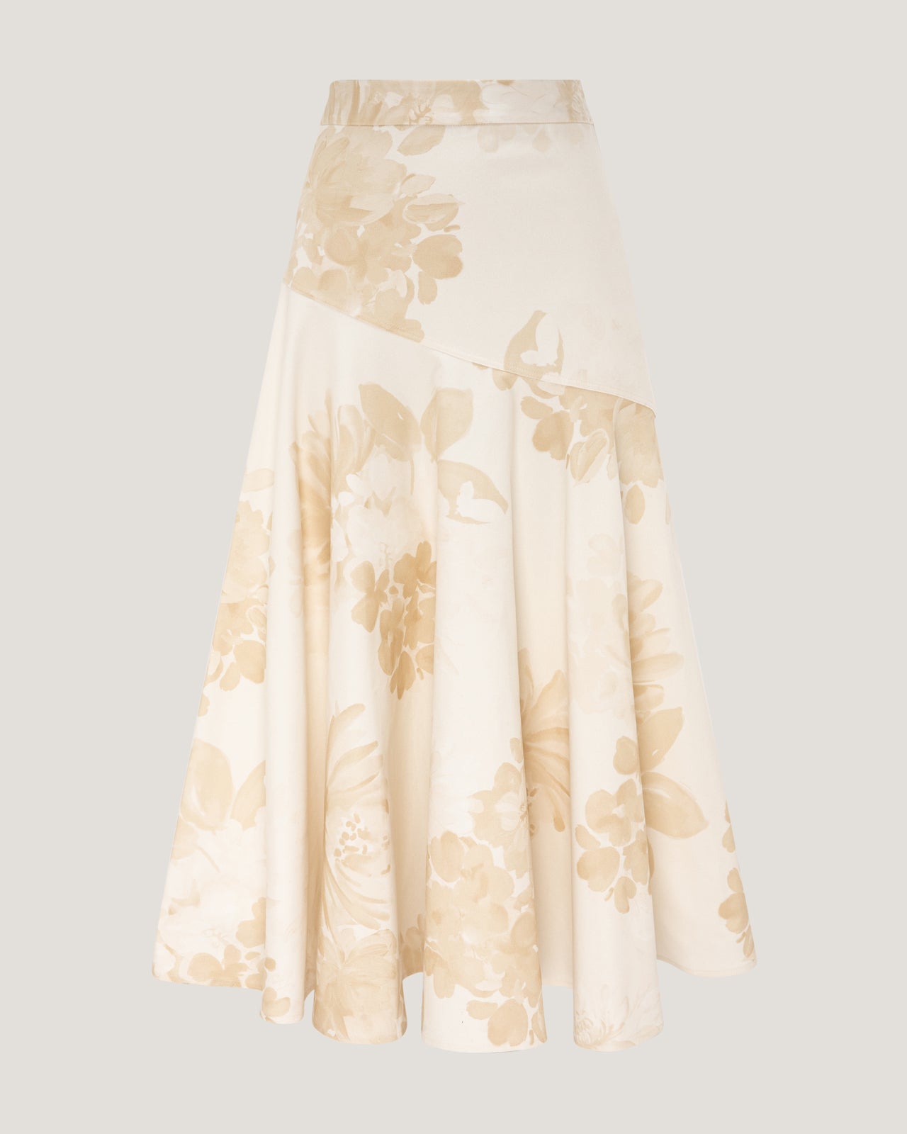 Women Zoe Denim Printed Maxi Skirt