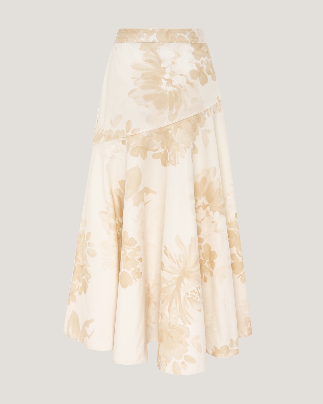 Women Zoe Denim Printed Maxi Skirt