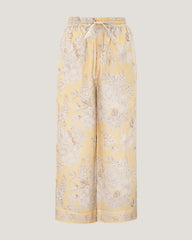 Women Jamila Border Printed Trousers