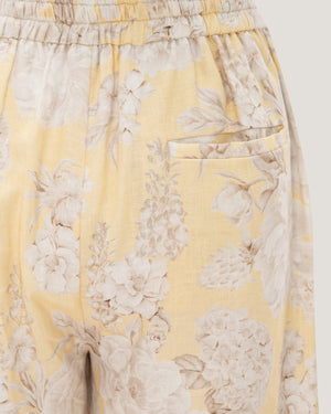 Women Jamila Border Printed Trousers