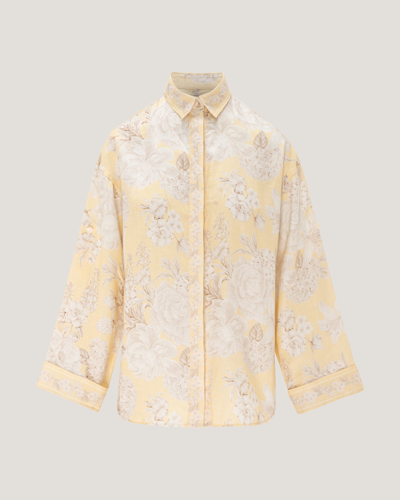 Women Jamila Border Printed Shirt