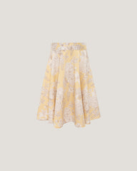 Girls Flared Printed Skirt
